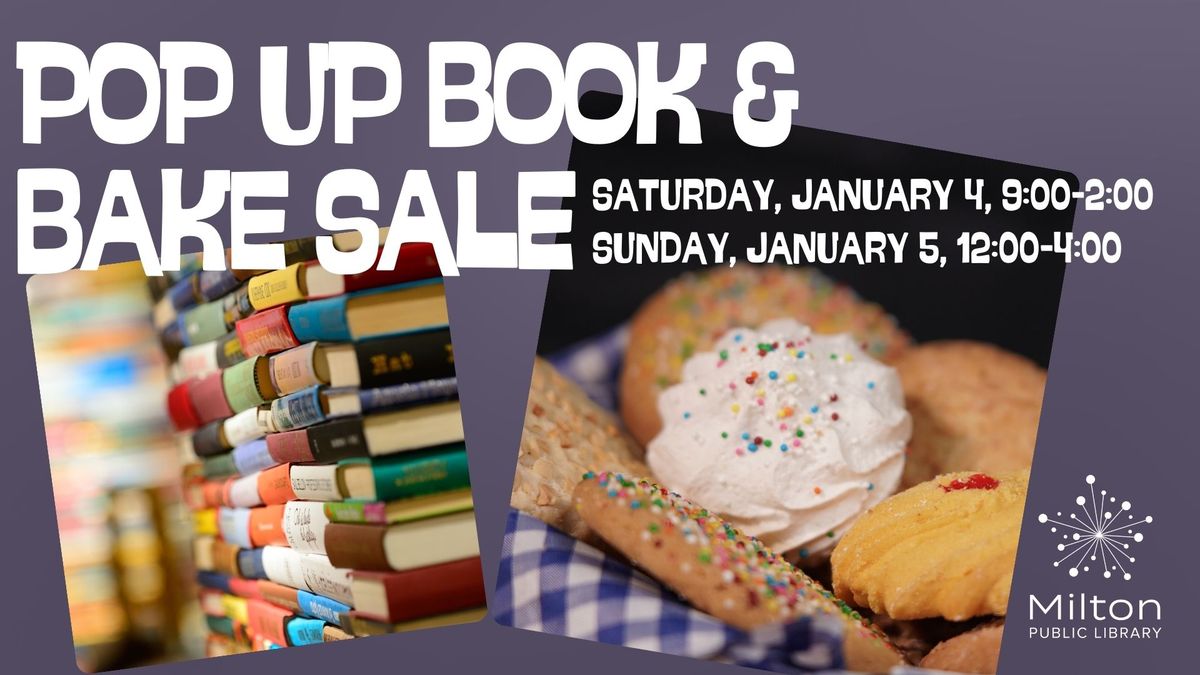 Pop Up Book & Bake Sale