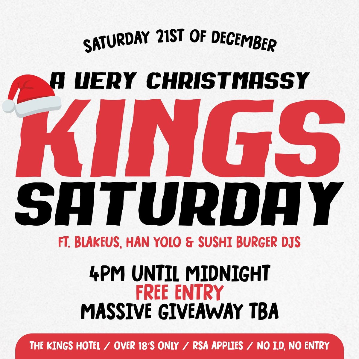 A Very Christmassy Kings Saturday \ud83d\udc51