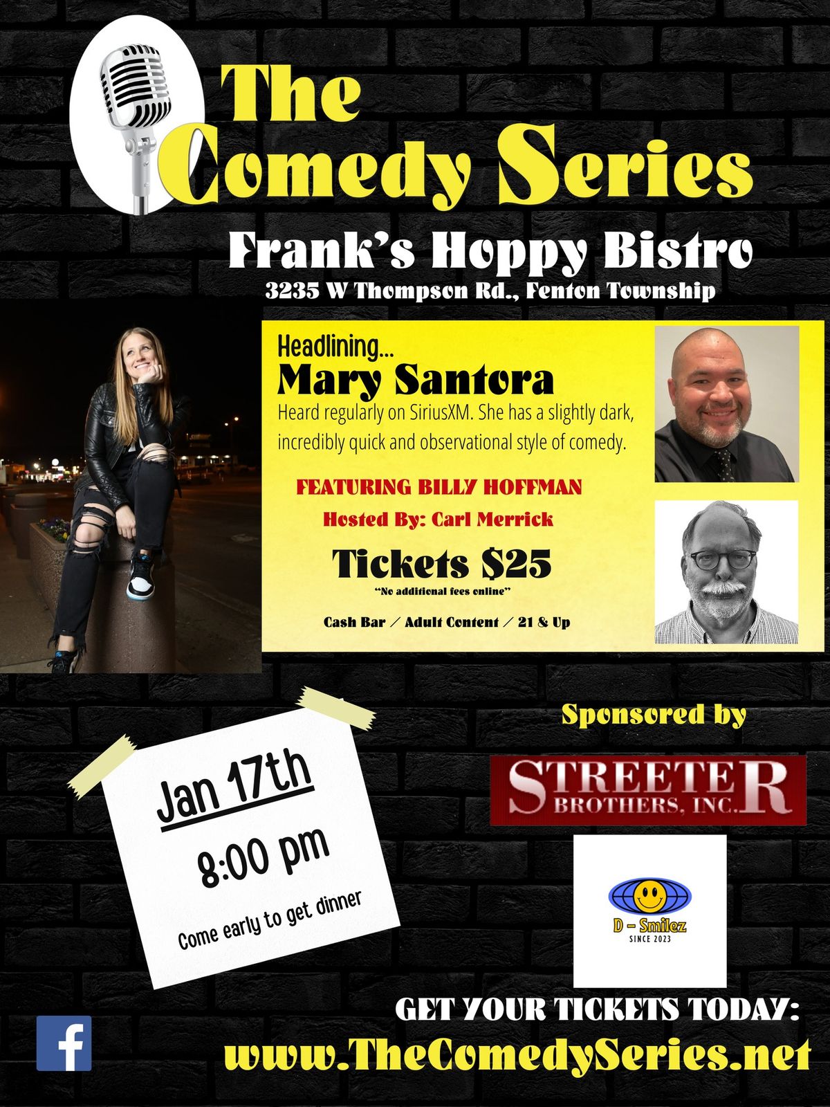 Comedy - Fenton- Frank's Hoppy Bistro