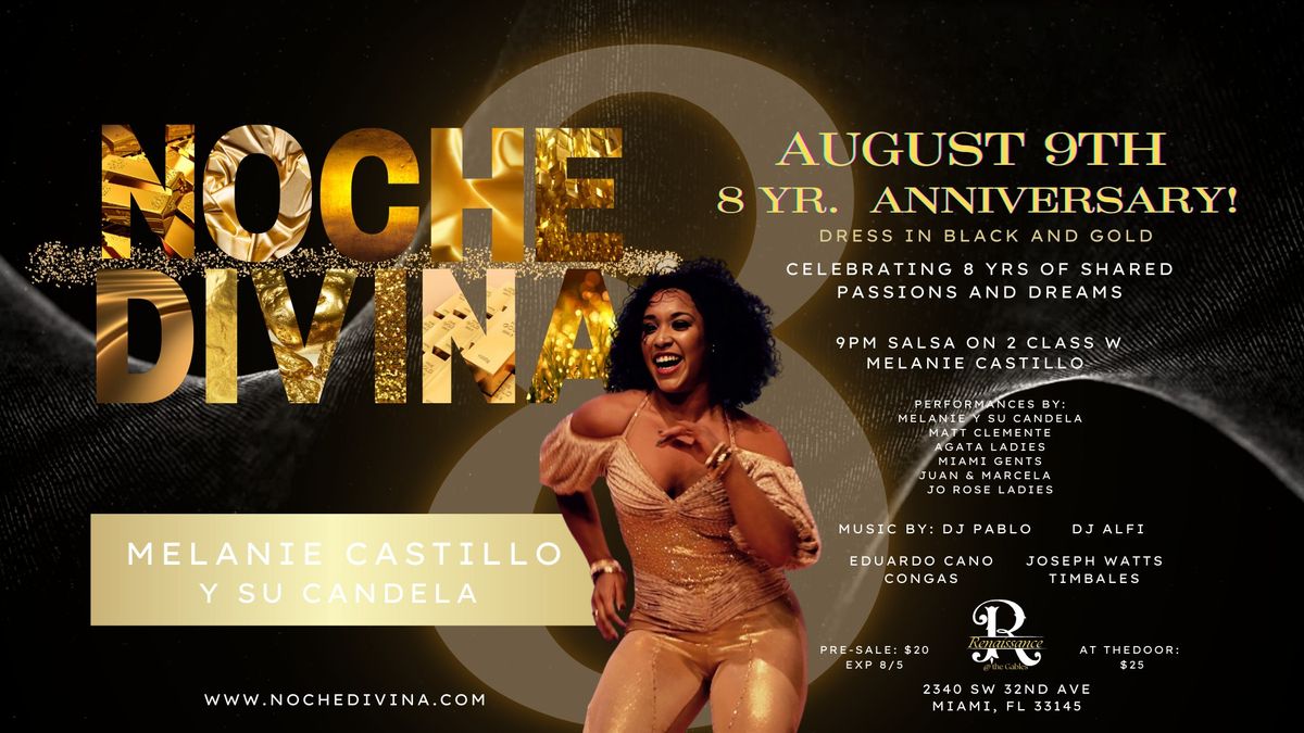 Noche Divina Salsa Bachata social August - Anniversary edition