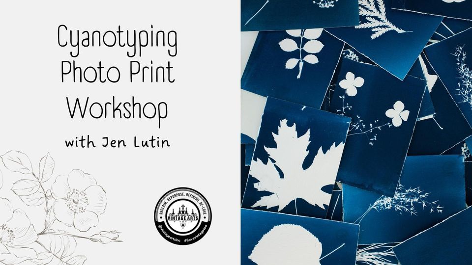 Cyanotyping Photo Print Workshop with Jen Lutin