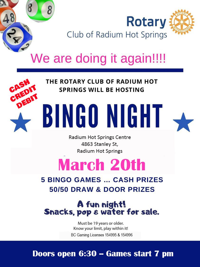 Rotary Bingo