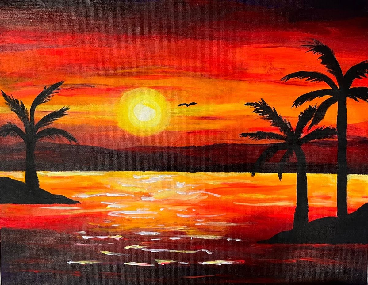 "Mother's Day is BEACHIN" Paint Night @Pleasure House Brewing