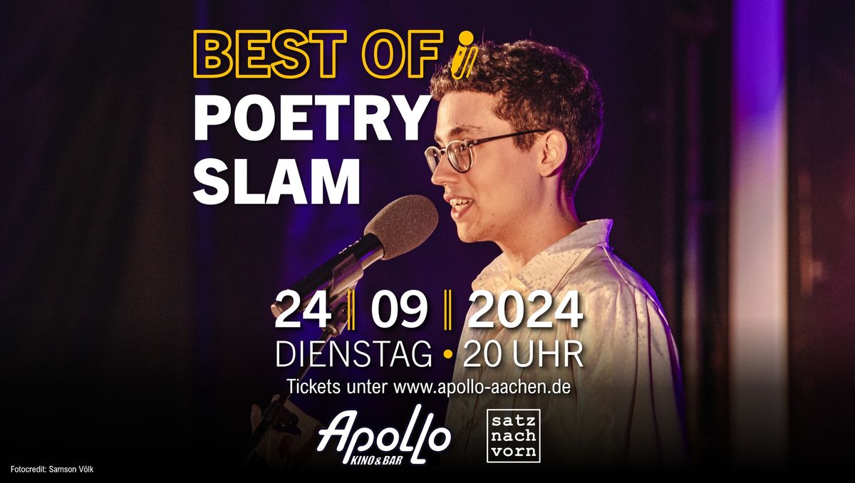 Best Of-Poetry Slam #5 - Apollo Kino & Bar