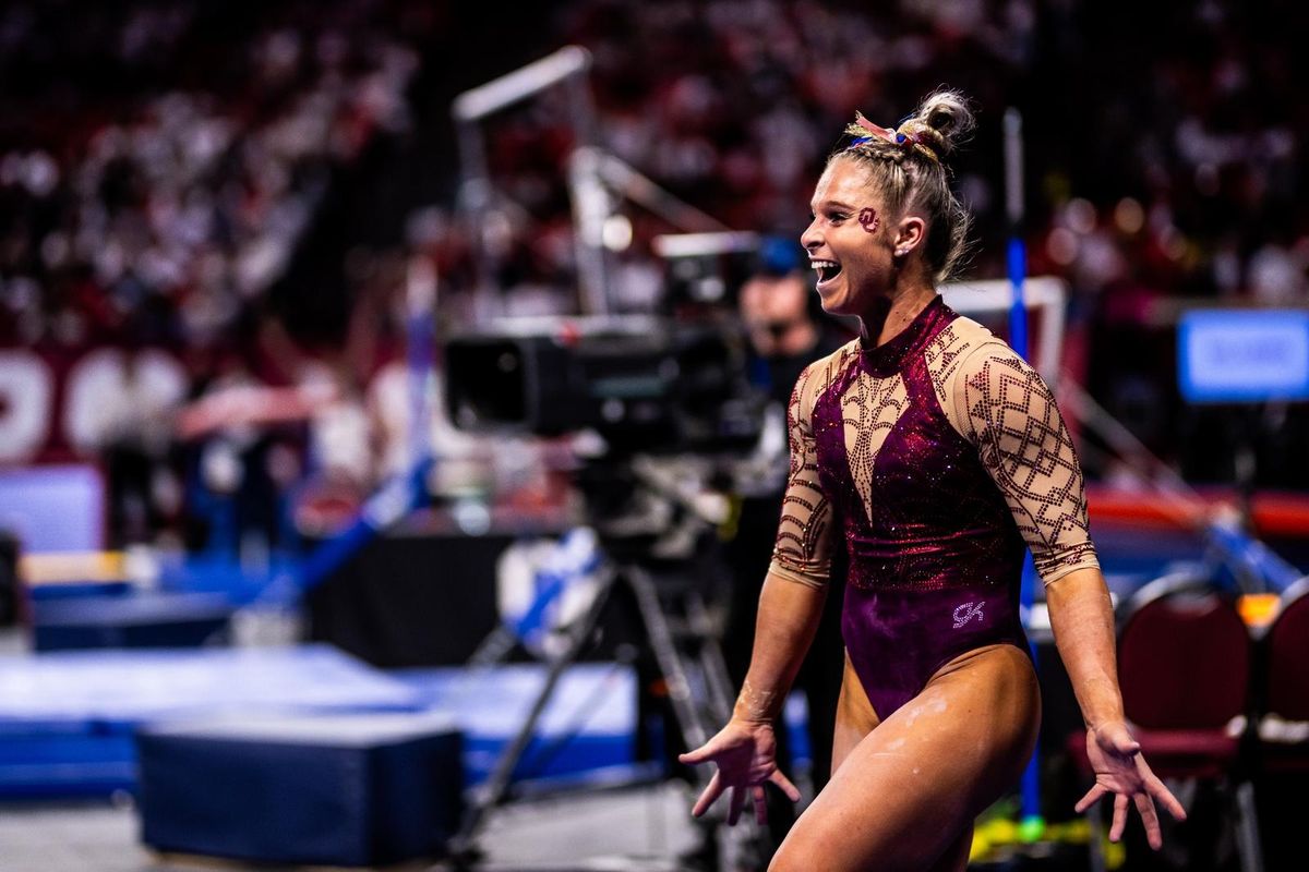 Parking Texas Woman's University Pioneers at Oklahoma Sooners Womens Gymnastics