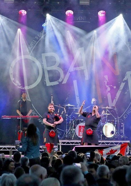 Red Hot Chilli Pipers in Easton