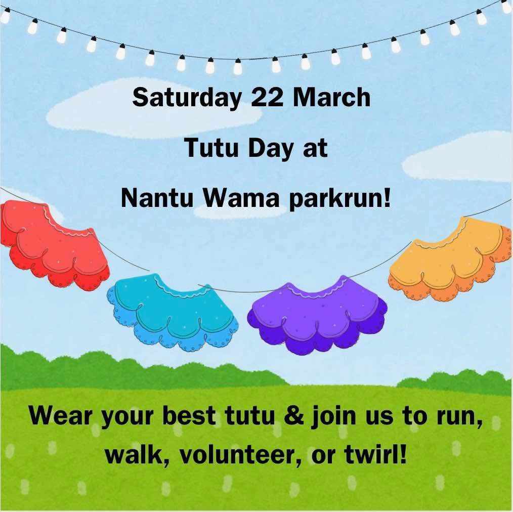 Tutu Day at Nantu Wama parkrun