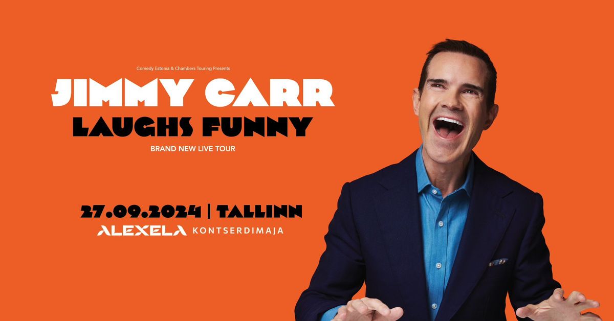 Jimmy Carr - "Laughs Funny" - Tallinn 27.09.2024