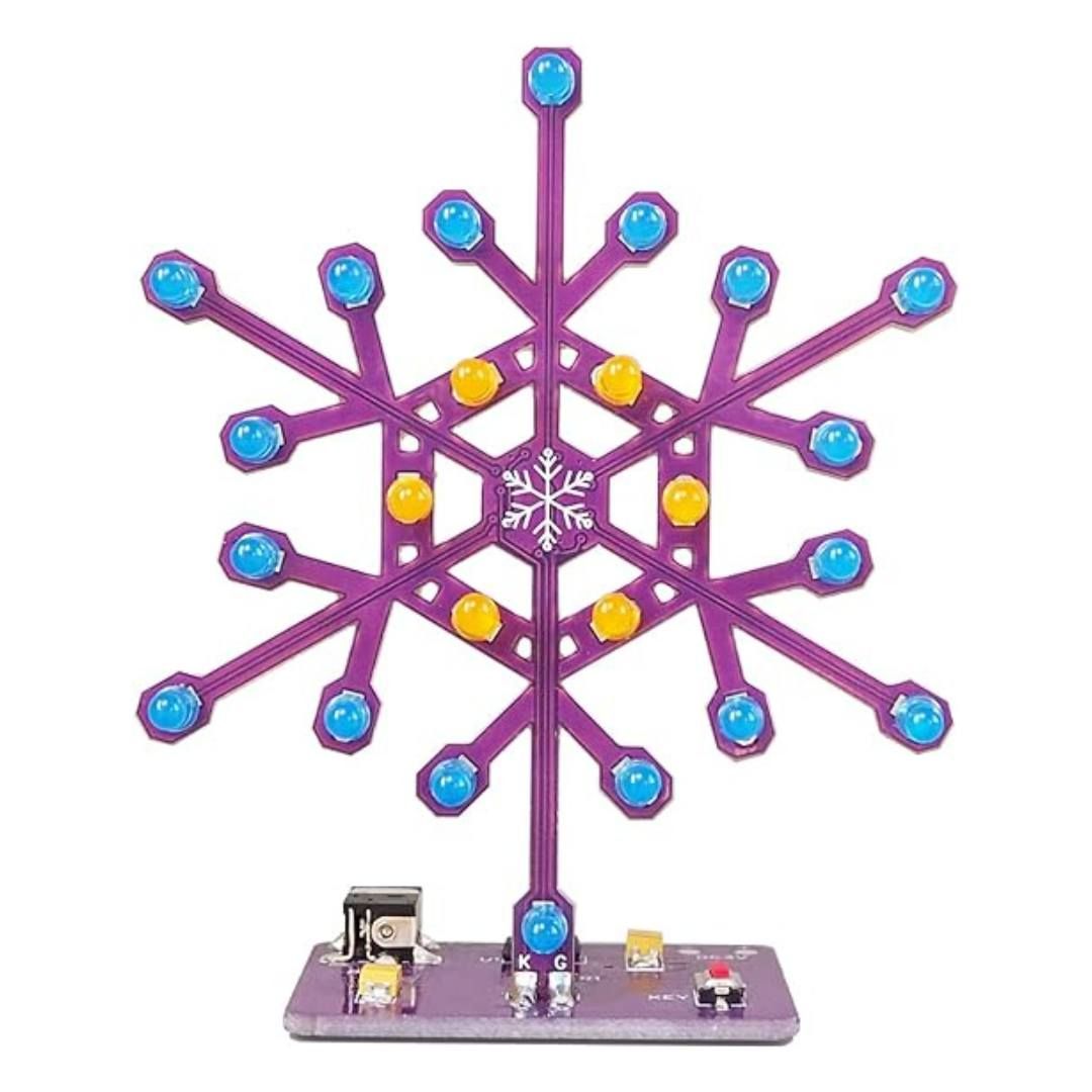 Learn to Solder: Snowflake Makerspace Class