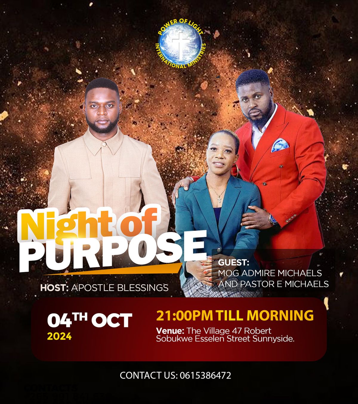 Night of Purpose and Thanksgiving Service