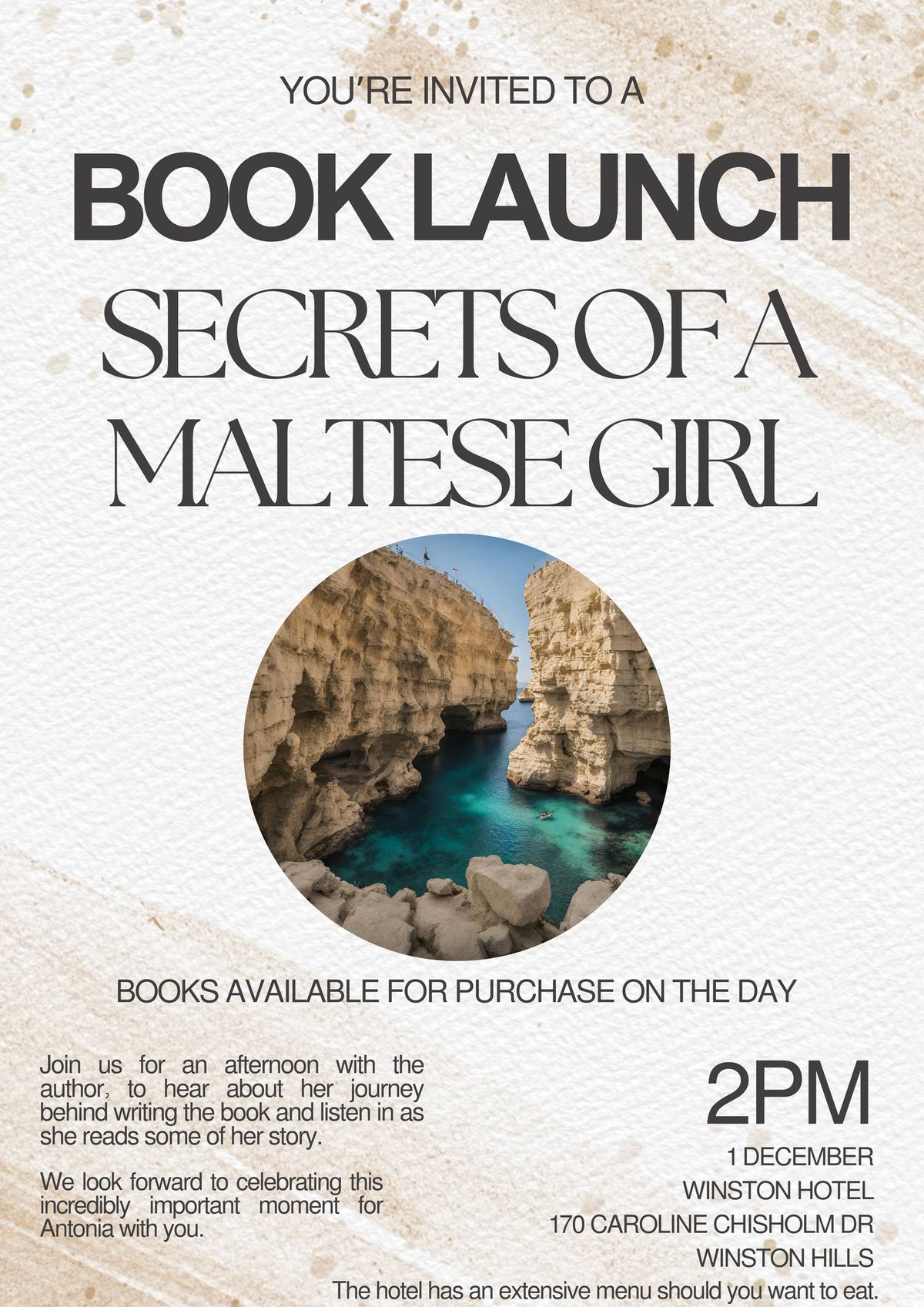 Official Book Launch