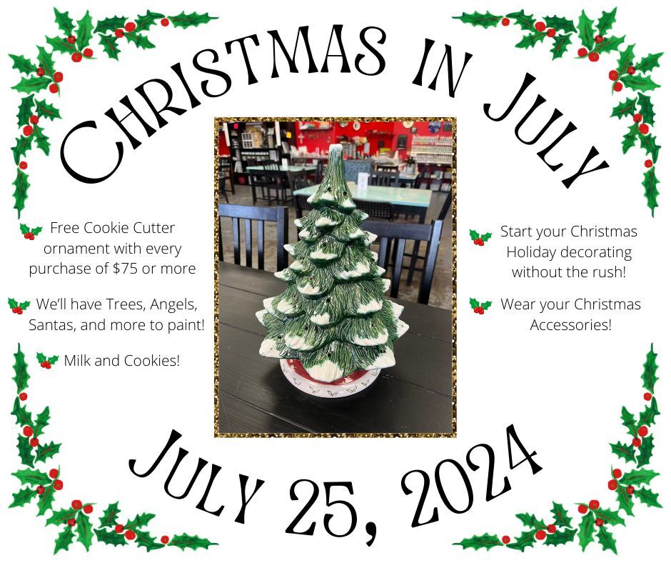 Christmas In July Painting Party