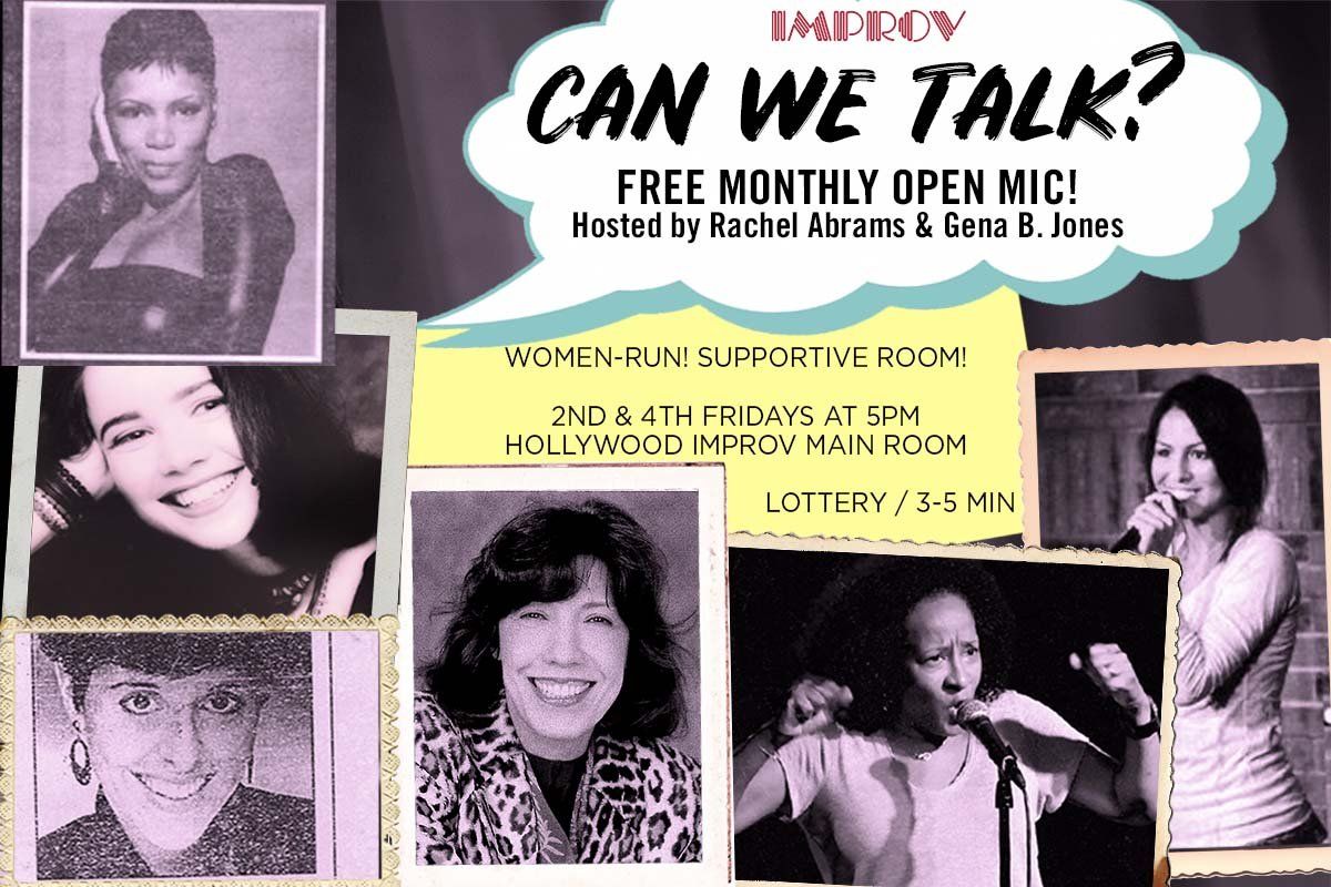 Can We Talk? An Open Mic