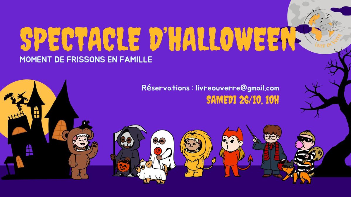 Spectacle d'Halloween pour les enfants