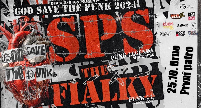 SPS + THE FIALKY v Brn\u011b - God Save The Punk 2024