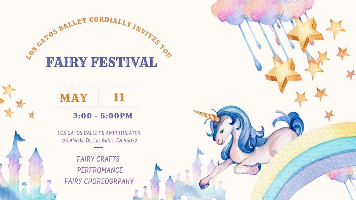 Fairy Festival - Date Change Due To Weather 