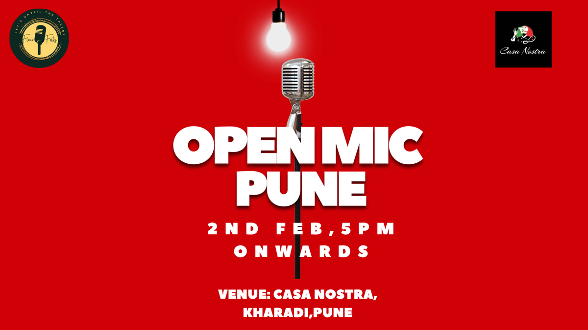 Flair Folks Open Mic Pune