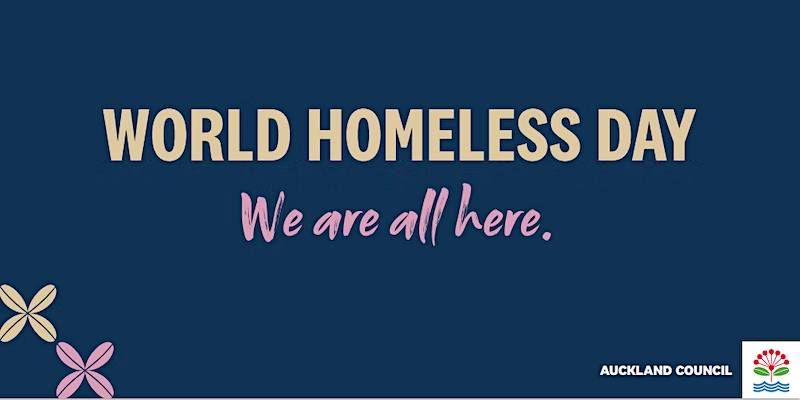'We are all here' World Homeless Day Events