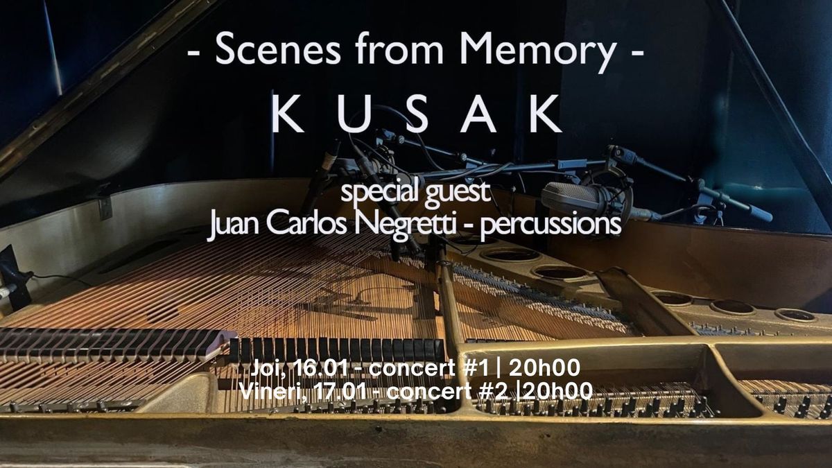 \u201cScenes from Memory\u201d                     - K U S A K -  silent concert