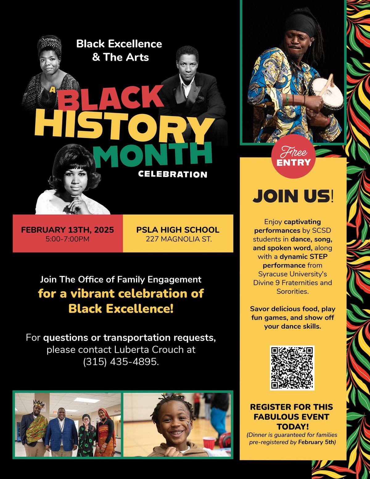 SCSD Black History Month Celebration