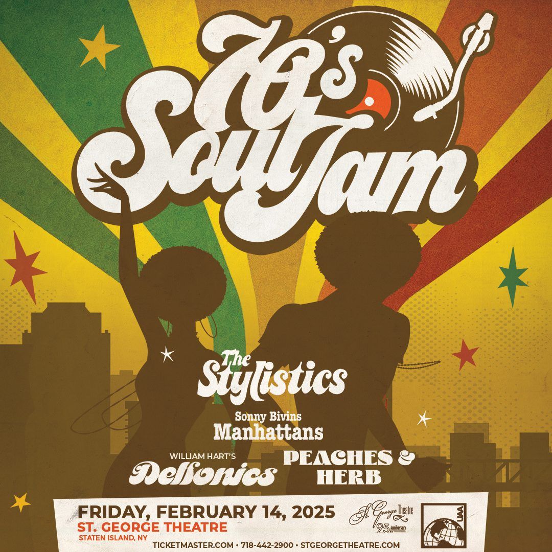 70's Soul Jam: The Stylistics  Sonny Bivins Manhattans  Peaches and Herb & The Delfonics