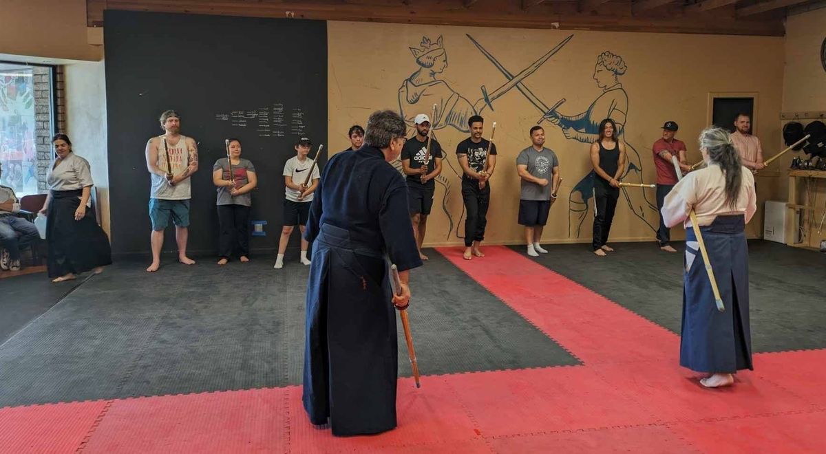 Introduction to Kendo and Atarashii naginata, Japanese Reaping Spear.