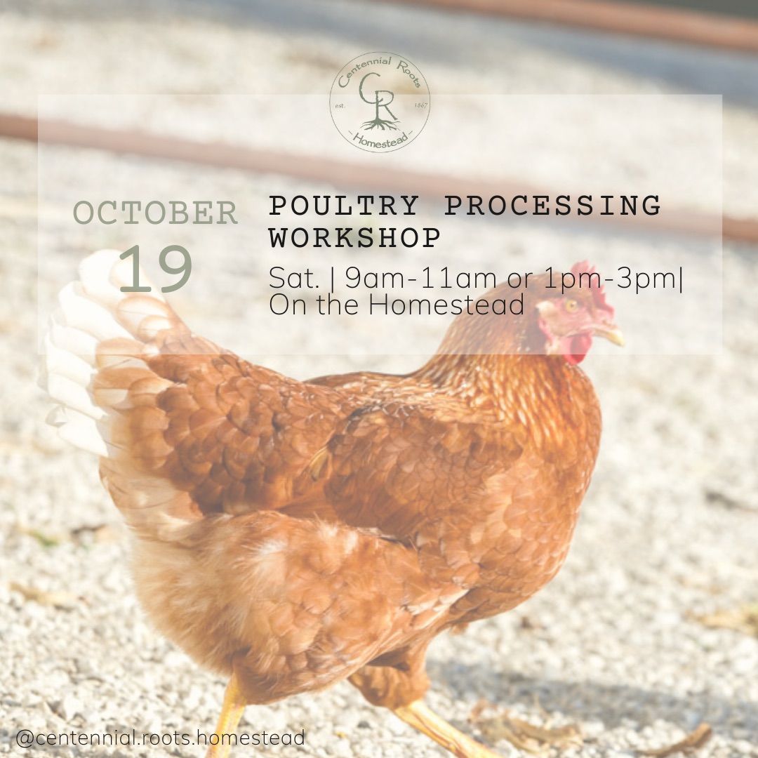 Poultry Processing Hands-On Workshop