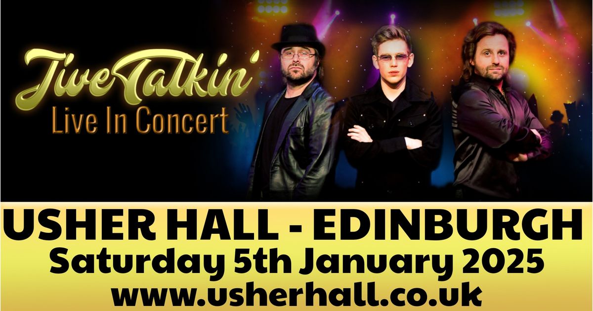 Jive Talkin' at Usher Hall, Edinburgh