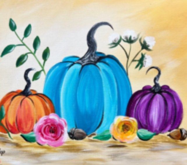 Paint and Sip: Fall Pumpkins 