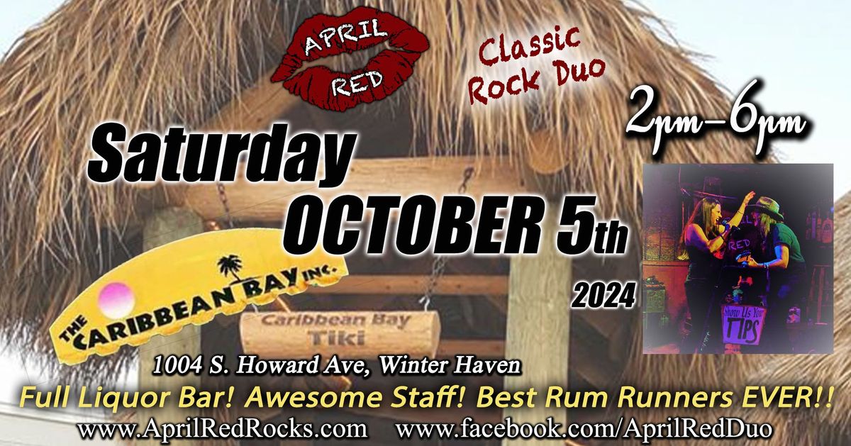 April Red LIVE at the Caribbean Bay Bar in Winter Haven!