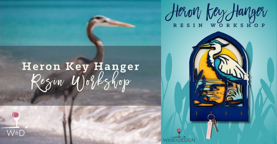 RESIN WORKSHOP: Heron Key Holder
