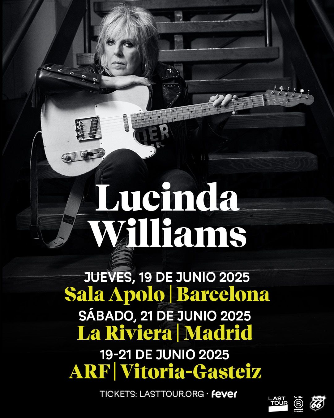 Lucinda Williams Madrid Tickets