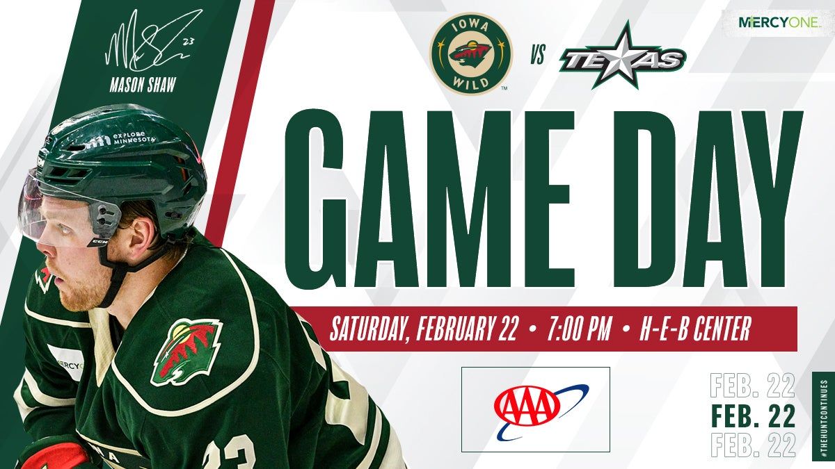 Iowa Wild at Texas Stars