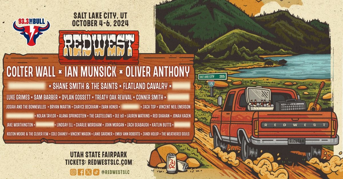 93.3 The Bull Welcomes The REDWEST Festival