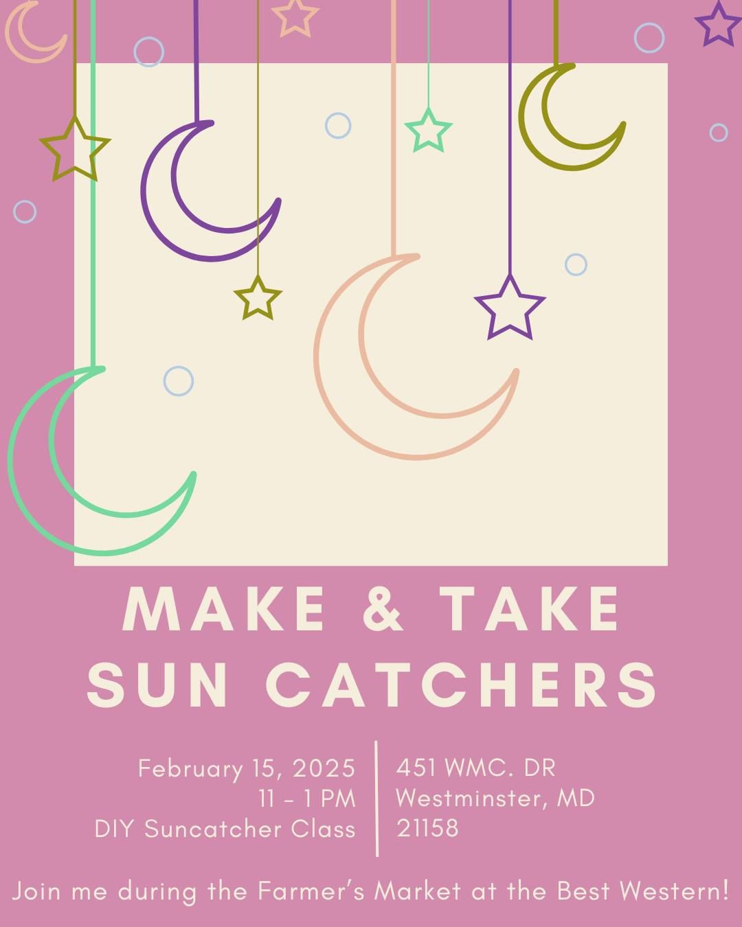 Make & Take Suncatcher Class