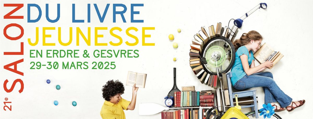 21e Salon du livre jeunesse en Erdre & Gesvres