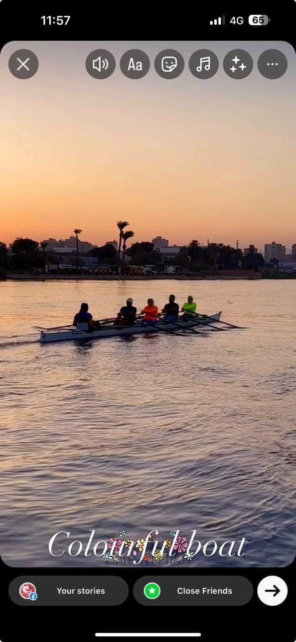 Rowing beginner\u2019s ride