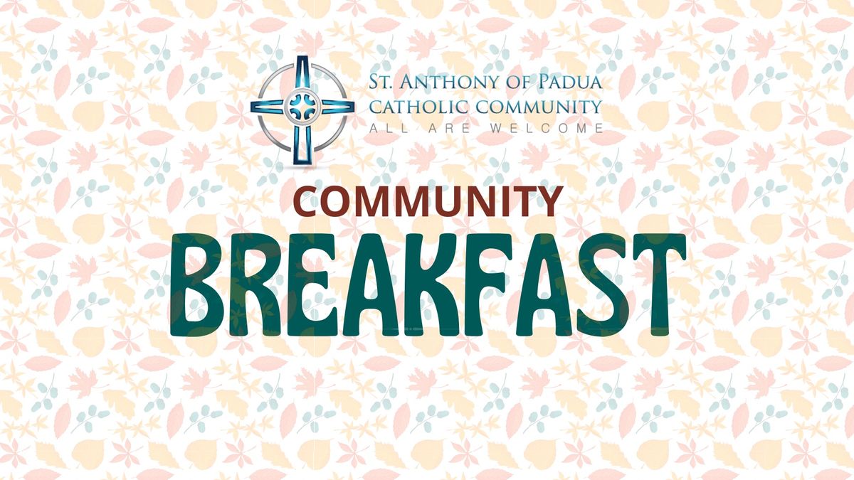 St. Anthony Community Breakfast