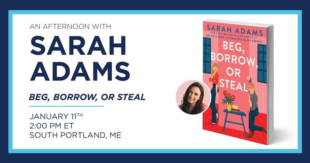 An Afternoon with Bestselling Author, Sarah Adams