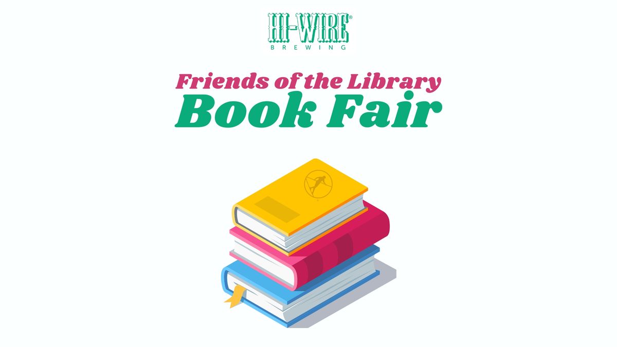 Book Fair with Friends of the Library