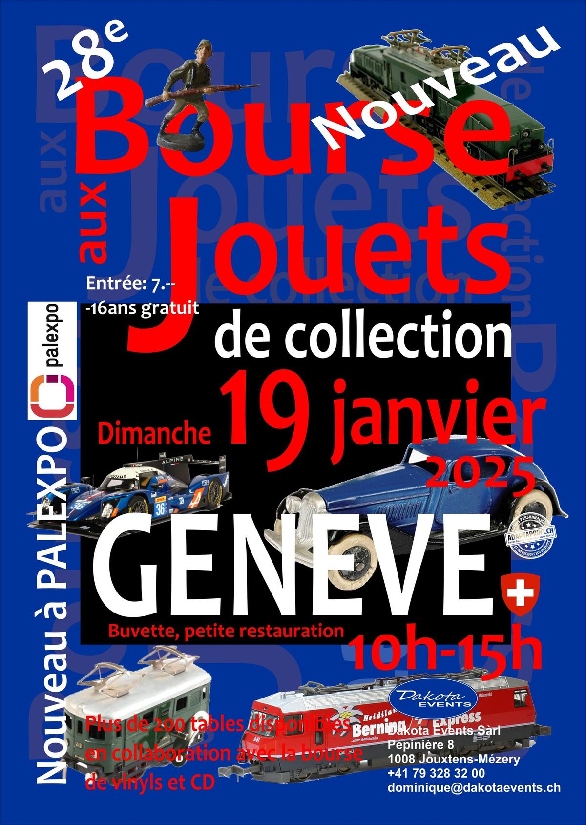 27e Bourse de Jouets de Collection de Palexpo Gen\u00e8ve