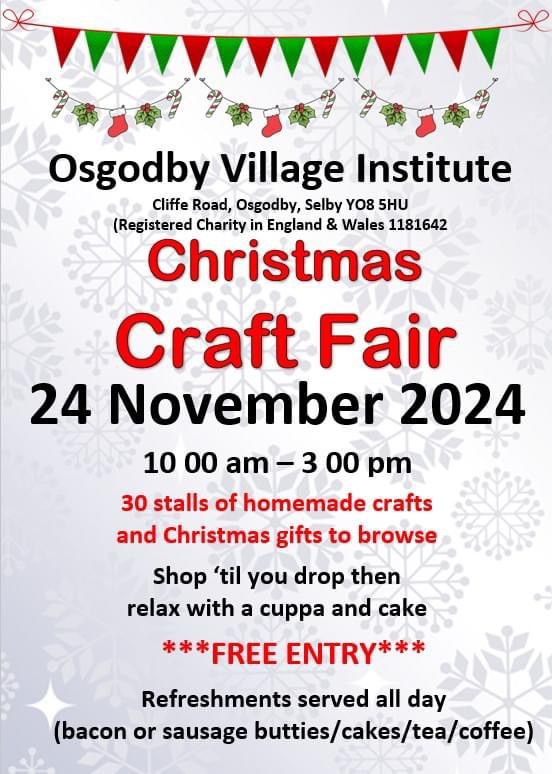 Osgodby Village Christmas Craft Fair