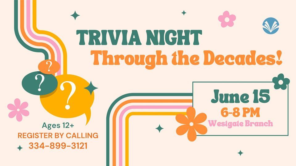 Trivia Night: Through the Decades