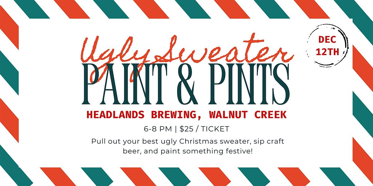 Ugly Sweater Paint Night