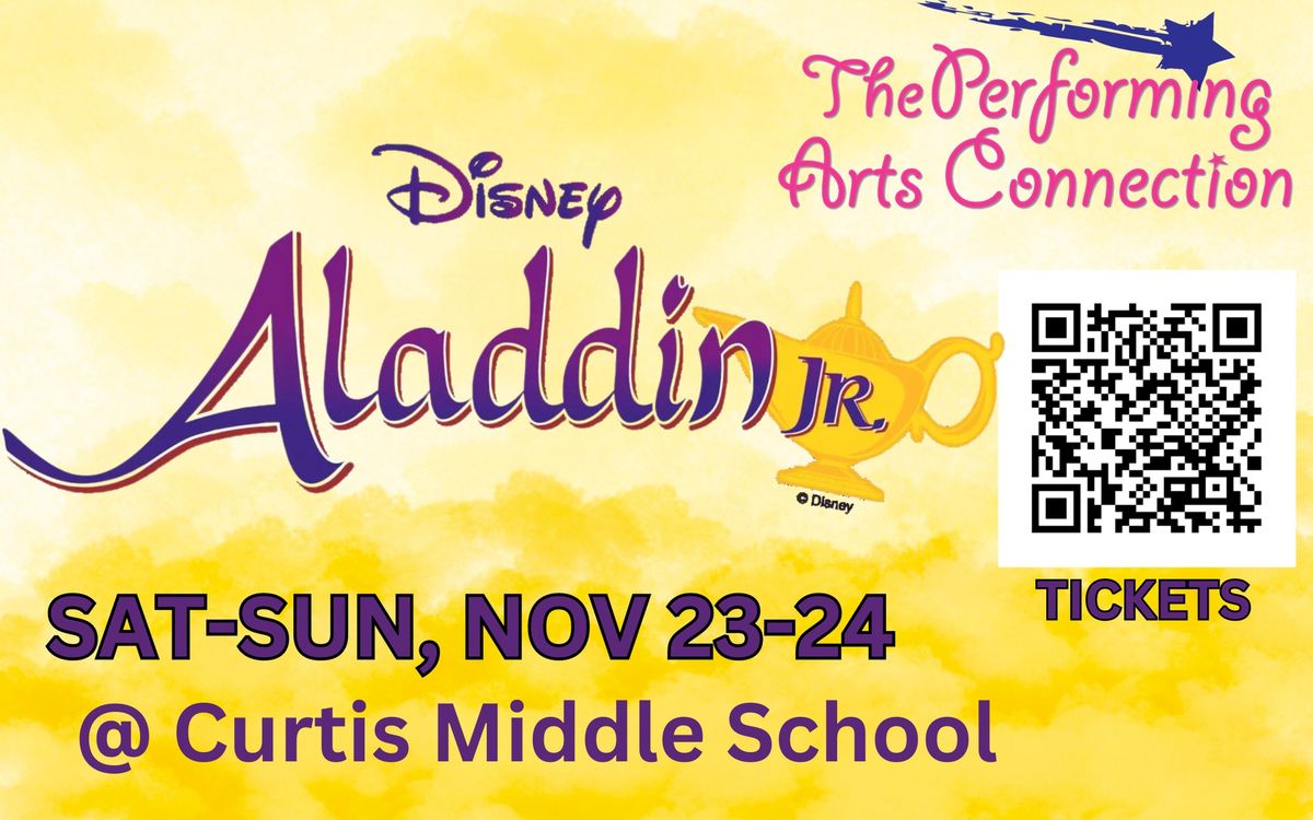 TPAC Presents "Aladdin, Jr." at Curtis Middle School