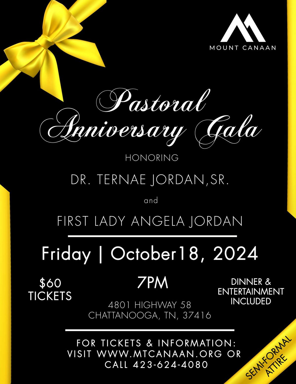 Pastoral Anniversary Gala 