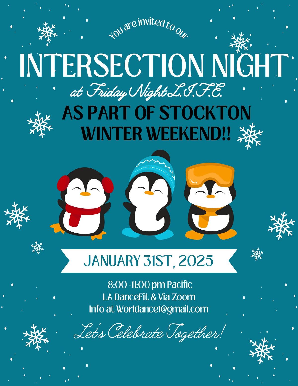 Intersection Night Opening Party at Stockton Winter Weekend