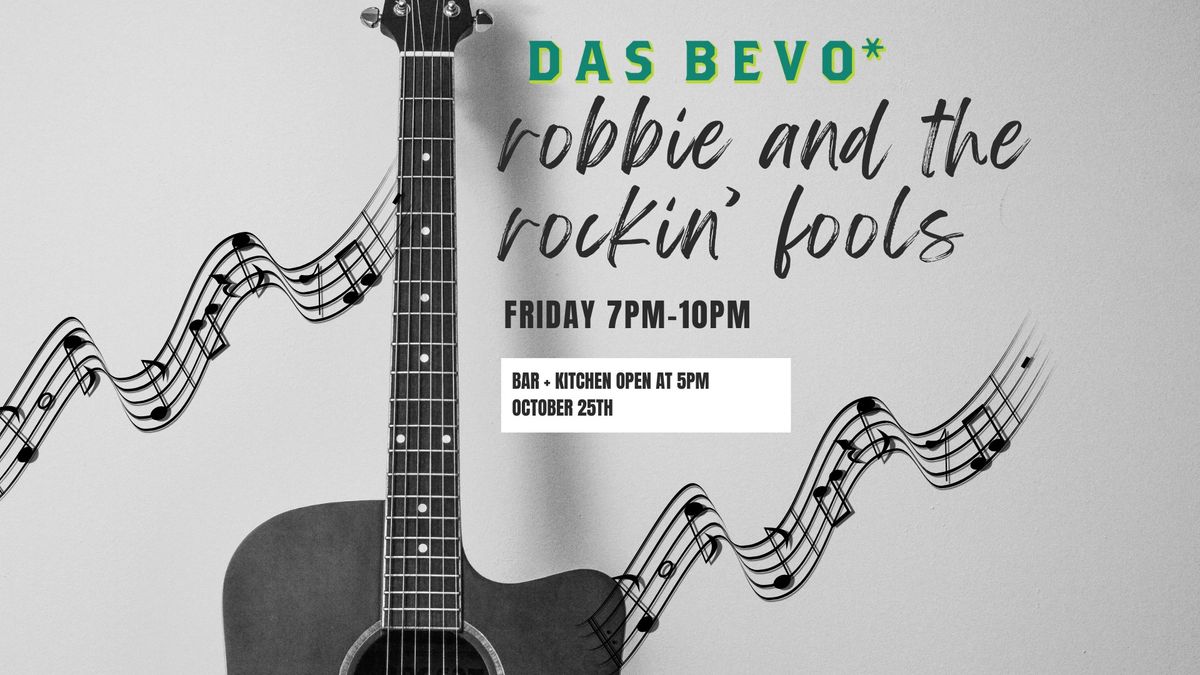 Dinner and Live Music with Robbie and the Rockin' Fools