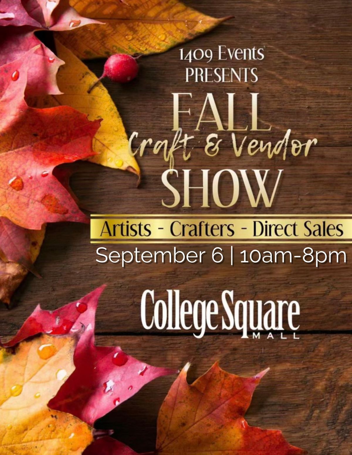 Fall Craft & Vendor Show