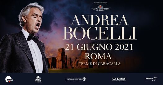 Andrea Bocelli - Rome 2021 \/\/ Baths of Caracalla